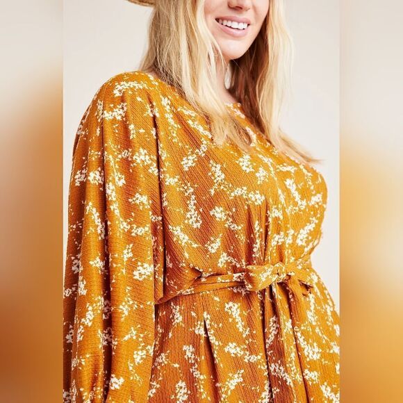 Anthropologie Amber Dolman-Sleeved Large  Blouse Top - Picture 9 of 10